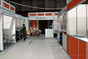 Targi Murator Expo Jesień 2010. Z tyłu  widoczne  stoisko MDecor - Dekoracje Okien